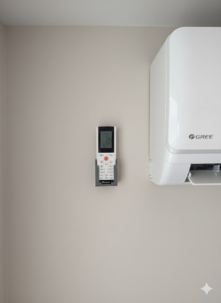 1x Uchwyt stojak pilota klimatyzacji Gree, Sinclair