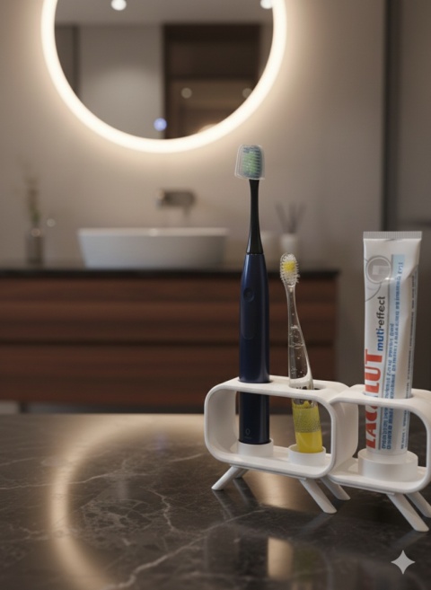 Stojak do 2 szczoteczek Oclean