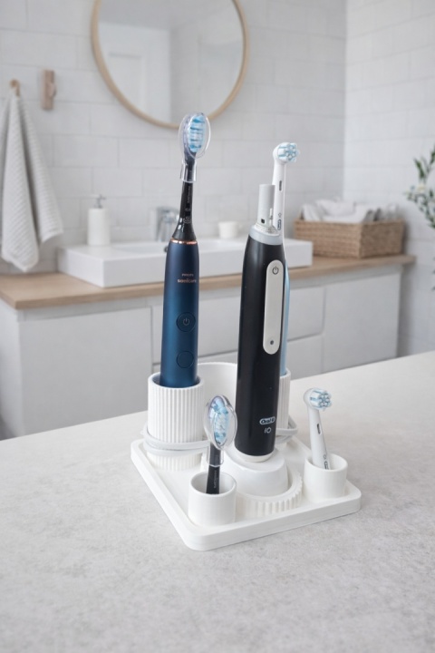 Stojak do szczoteczek elektrycznych uniwersalny