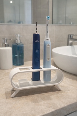 Stojak na 3 szczoteczki 2x Philips Sonicare i Oral-B io