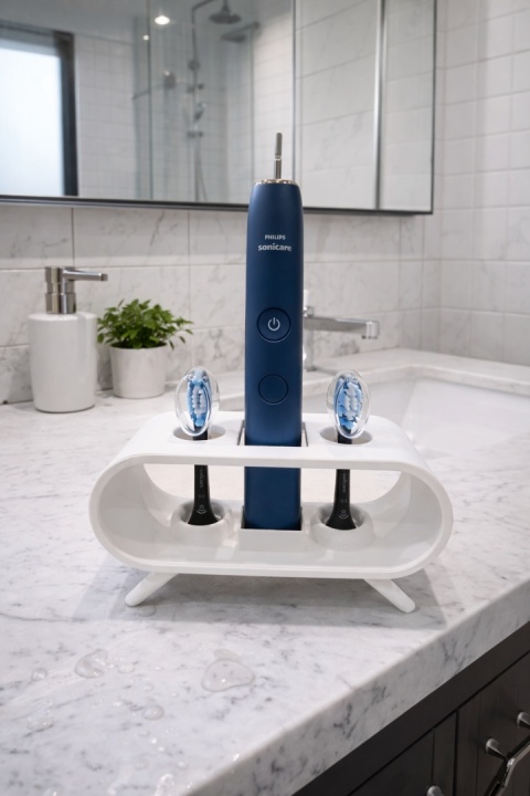 Stojak pod 1 szczoteczke oraz 2 końcówki Philips Sonicare