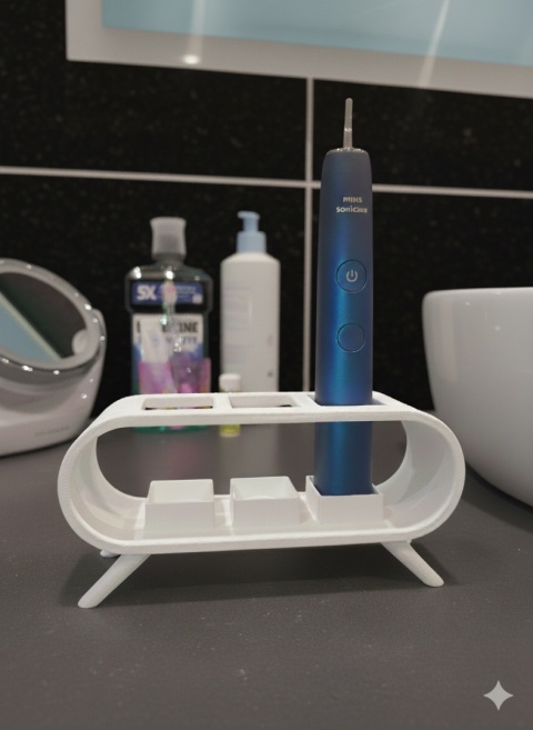 Stojak pod 3 szczoteczki Philips Sonicare